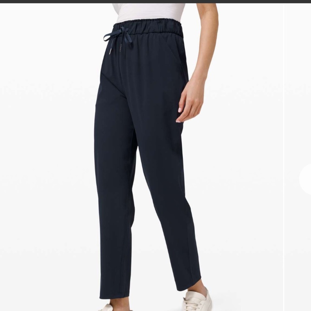 lululemon keep moving pant 4 navy - Picture 1 of 4